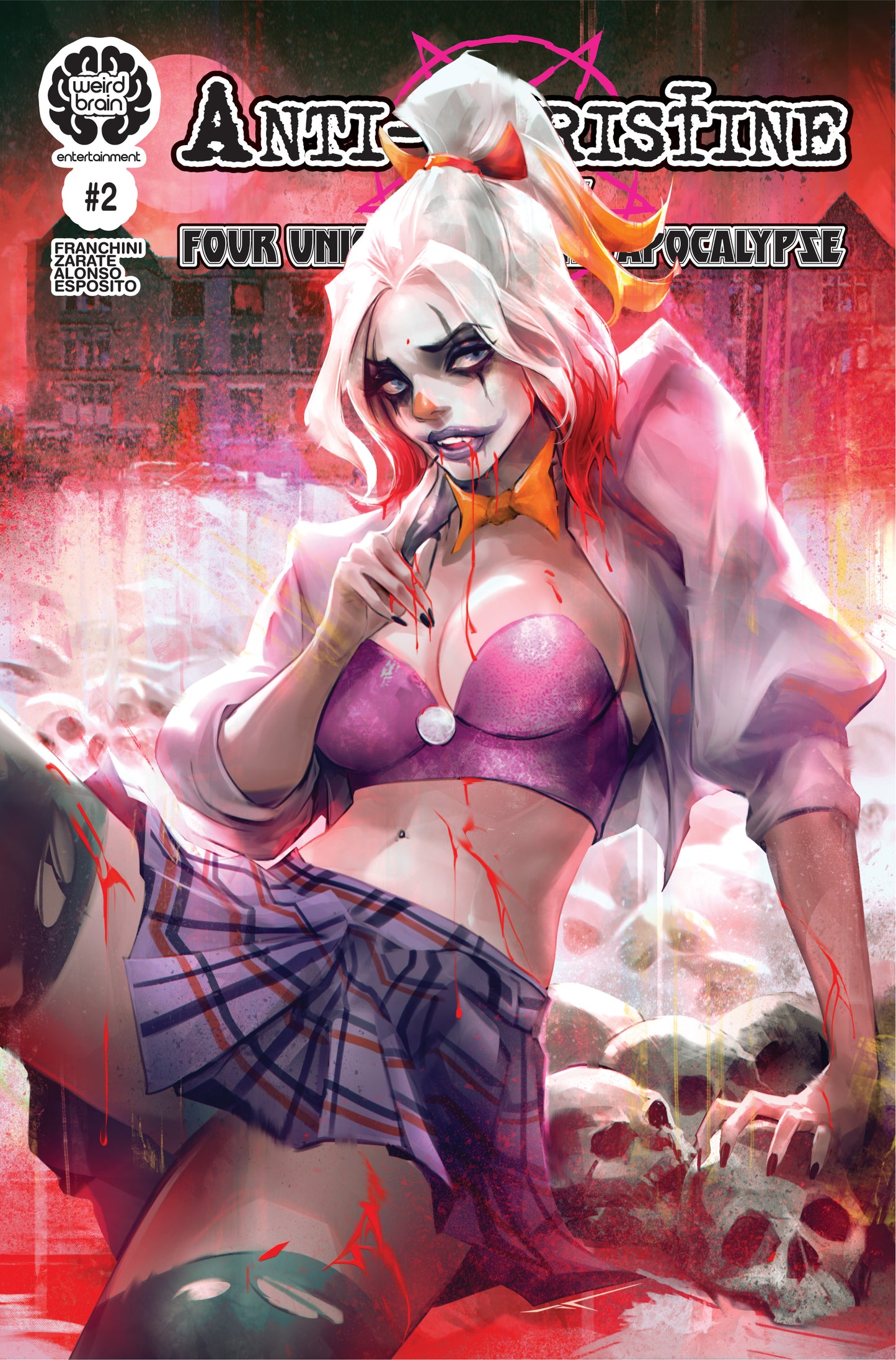 Anti-Christine and the Four Unicorns of the Apocalypse #2 - Cover D