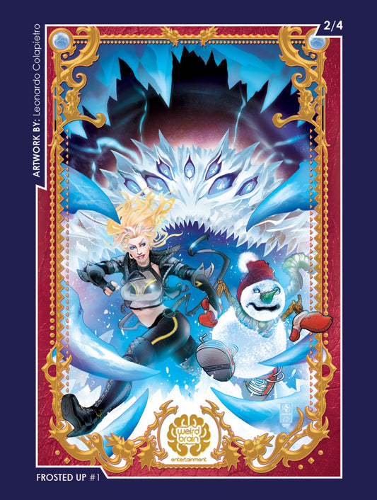 4-Pack of Frosted Up #1 - Collectible Cards