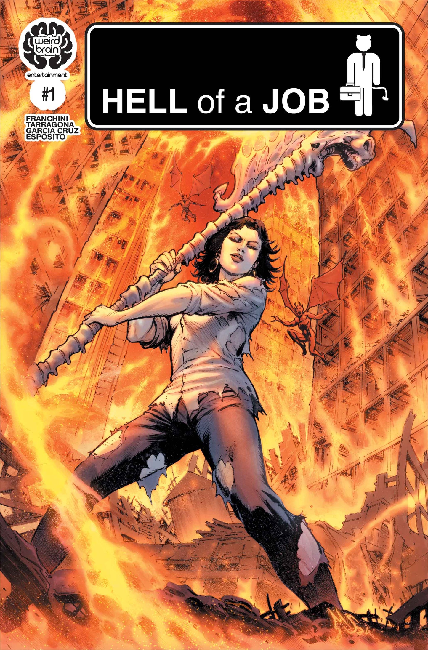 Hell of a Job #1 - Cover B