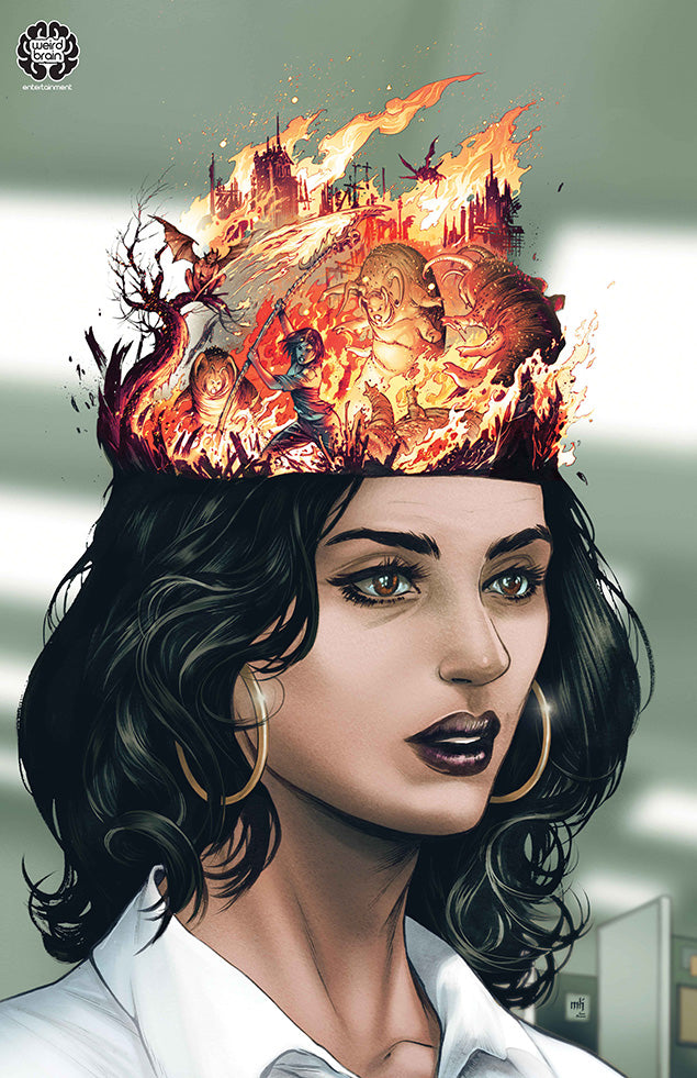 Hell of a Job #1 - Cover C - Mike Krome & Ivan Nunes - 11x17 Art Print