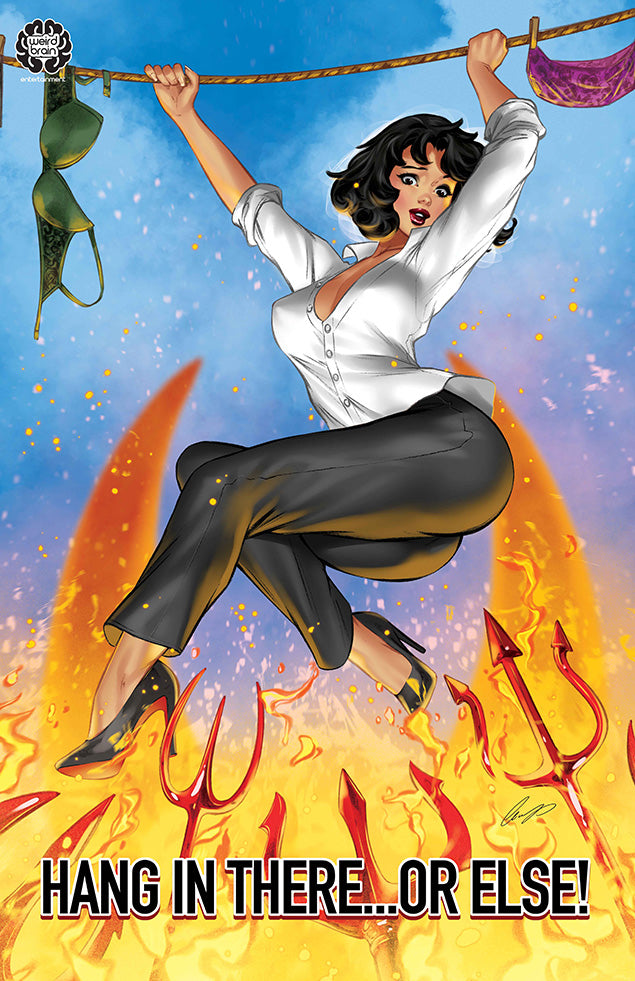 Hell of a Job #1 - Cover E - Elias Chatzoudis - 11x17 Art Print