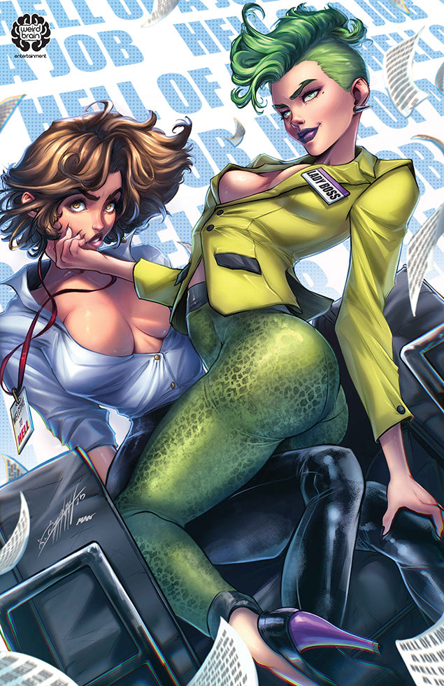 Hell of a Job #1 - Cover N - Drax Gal - 11x17 Art Print