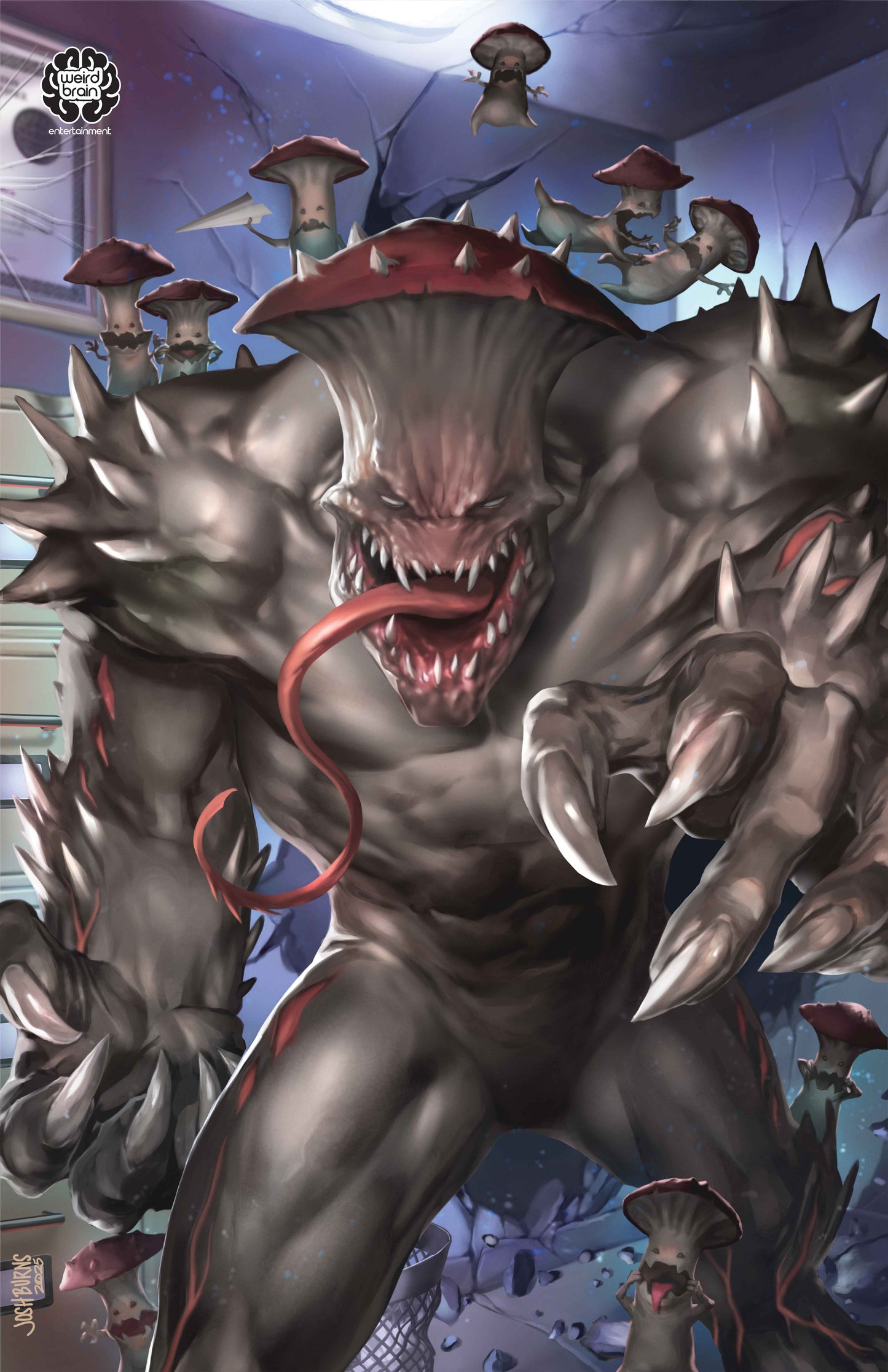 Sven The Groundhog: Savior From the Stars #2 - Cover B - Josh Burns - 11x17 Art Print