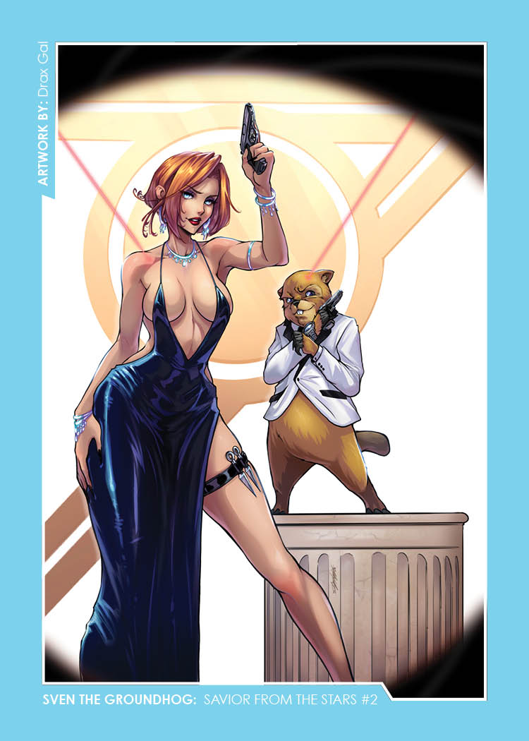 Sven The Groundhog: Savior From the Stars #2 - Collectible Card - Cover N