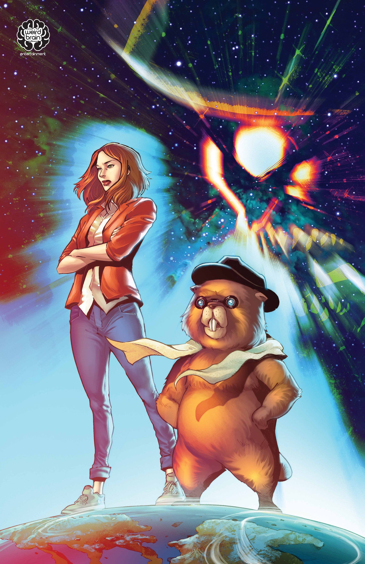 Sven the Groundhog: Savior From the Stars #1 - Cover A - Matteo Leoni- 11x17 Art Print