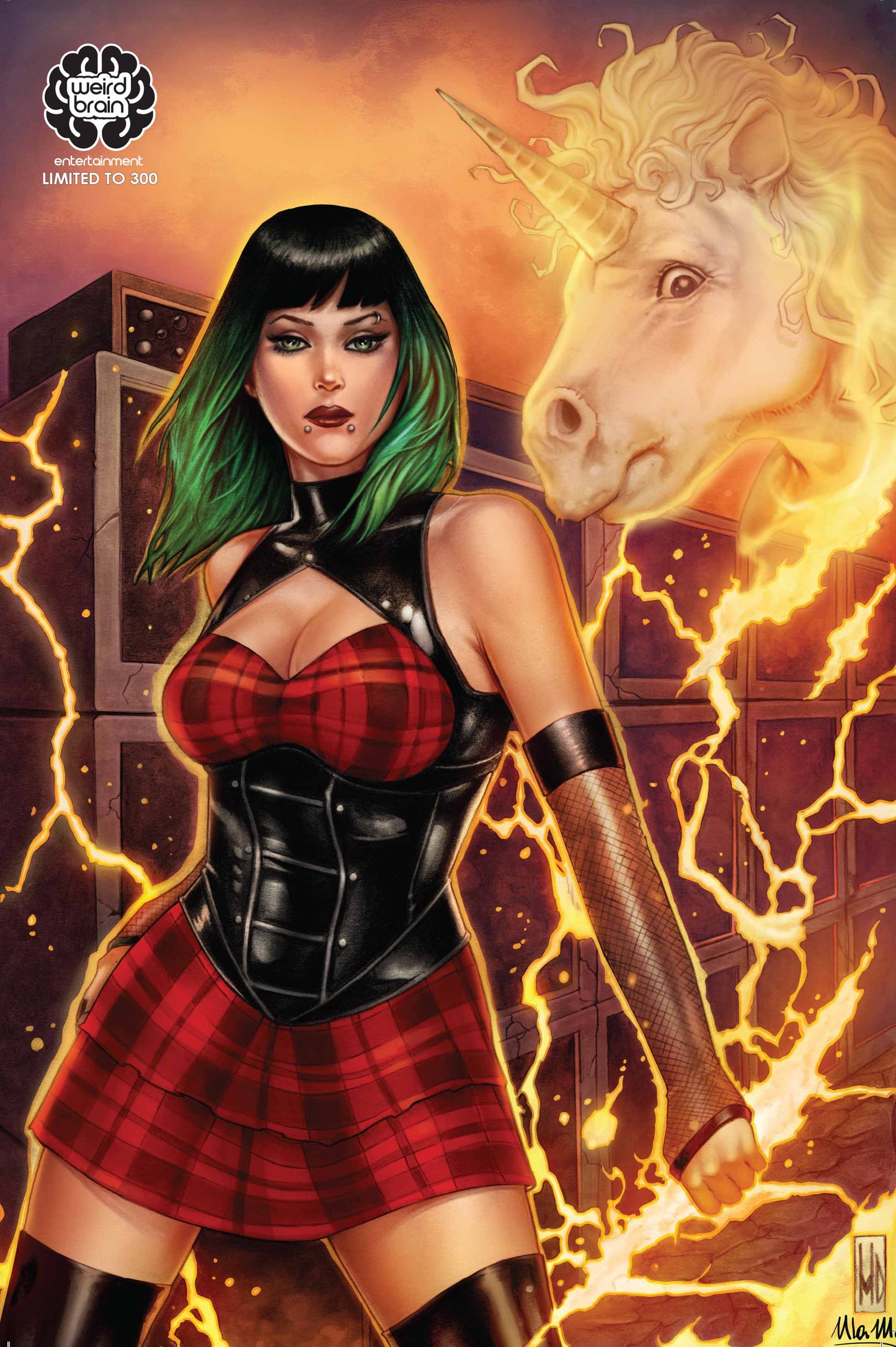 Anti-Christine and the Four Unicorns of the Apocalypse #2 - Cover T - Limited to 300