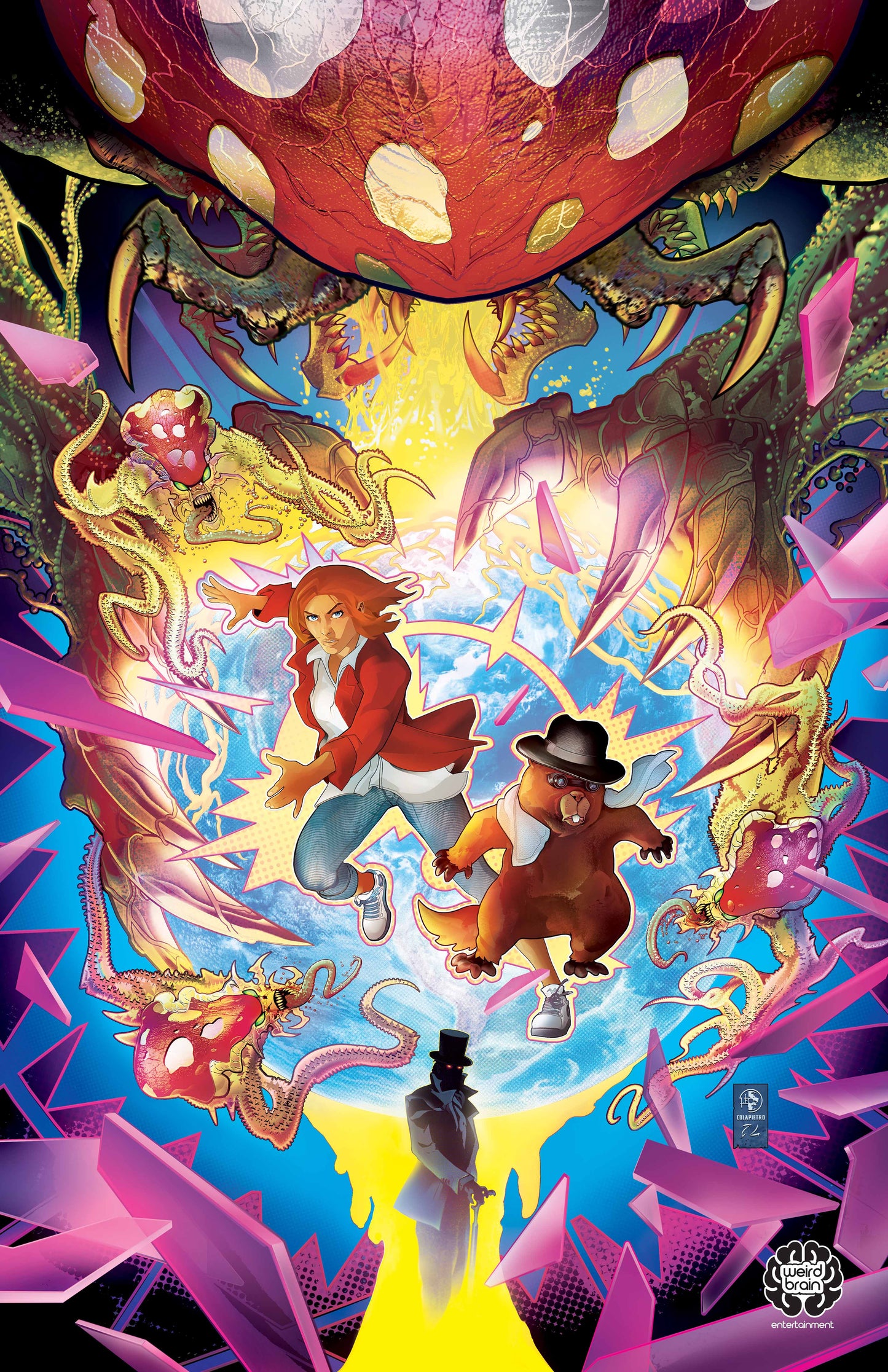 Sven the Groundhog: Savior From the Stars #1 - Cover B - Leonardo Colapietro - 11x17 Art Print