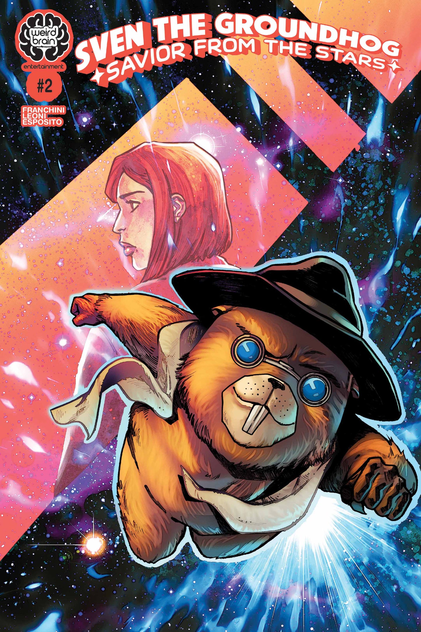 Sven The Groundhog: Savior From the Stars #2 - Cover A + Collectible Card