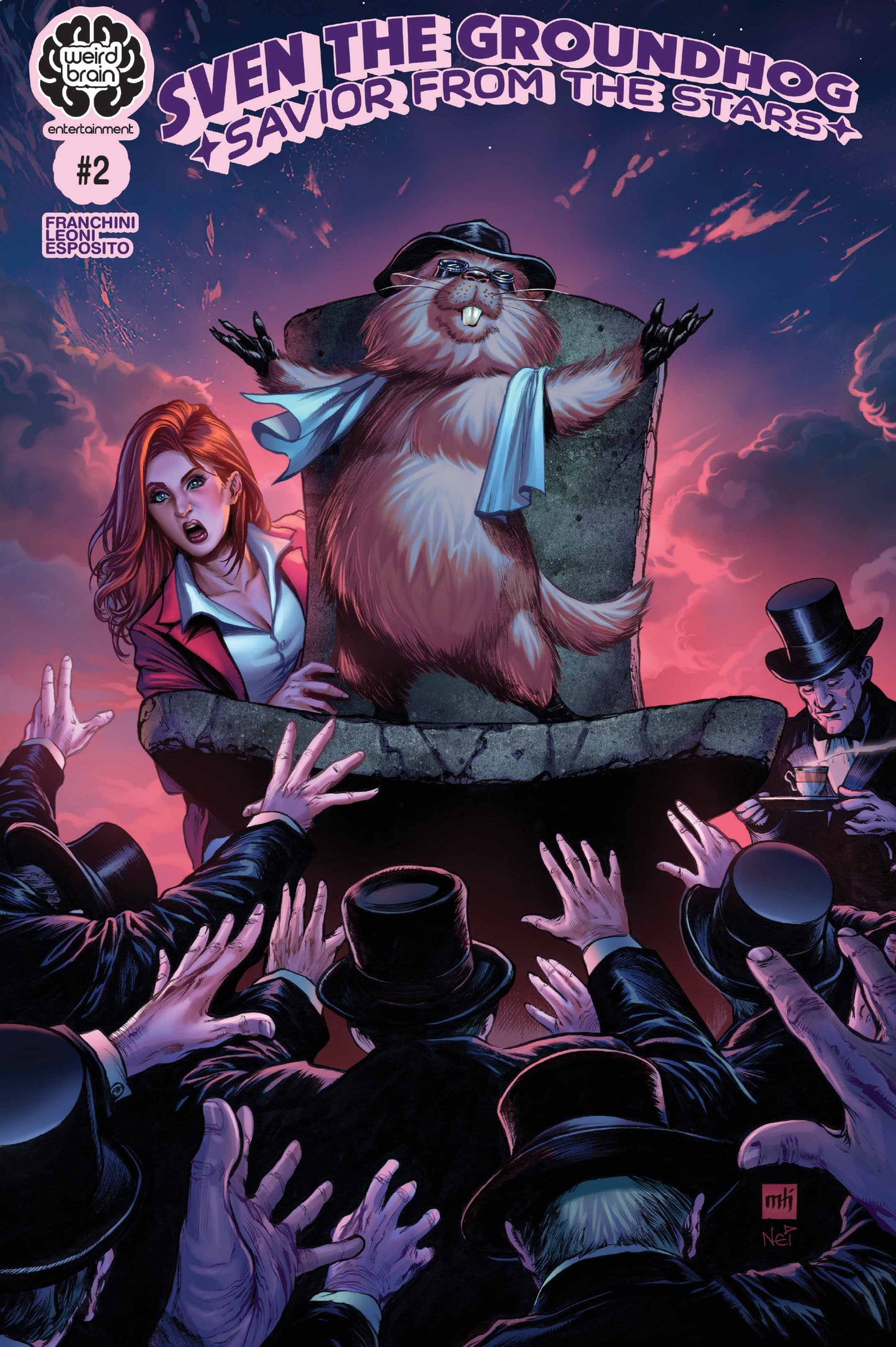 Sven The Groundhog: Savior From the Stars #2 - Cover C + Collectible Card