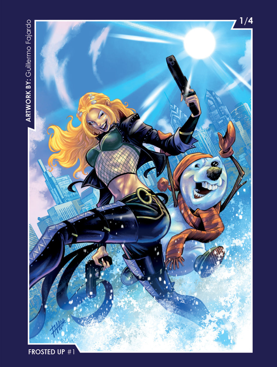 4-Pack of Frosted Up #1 - Collectible Cards