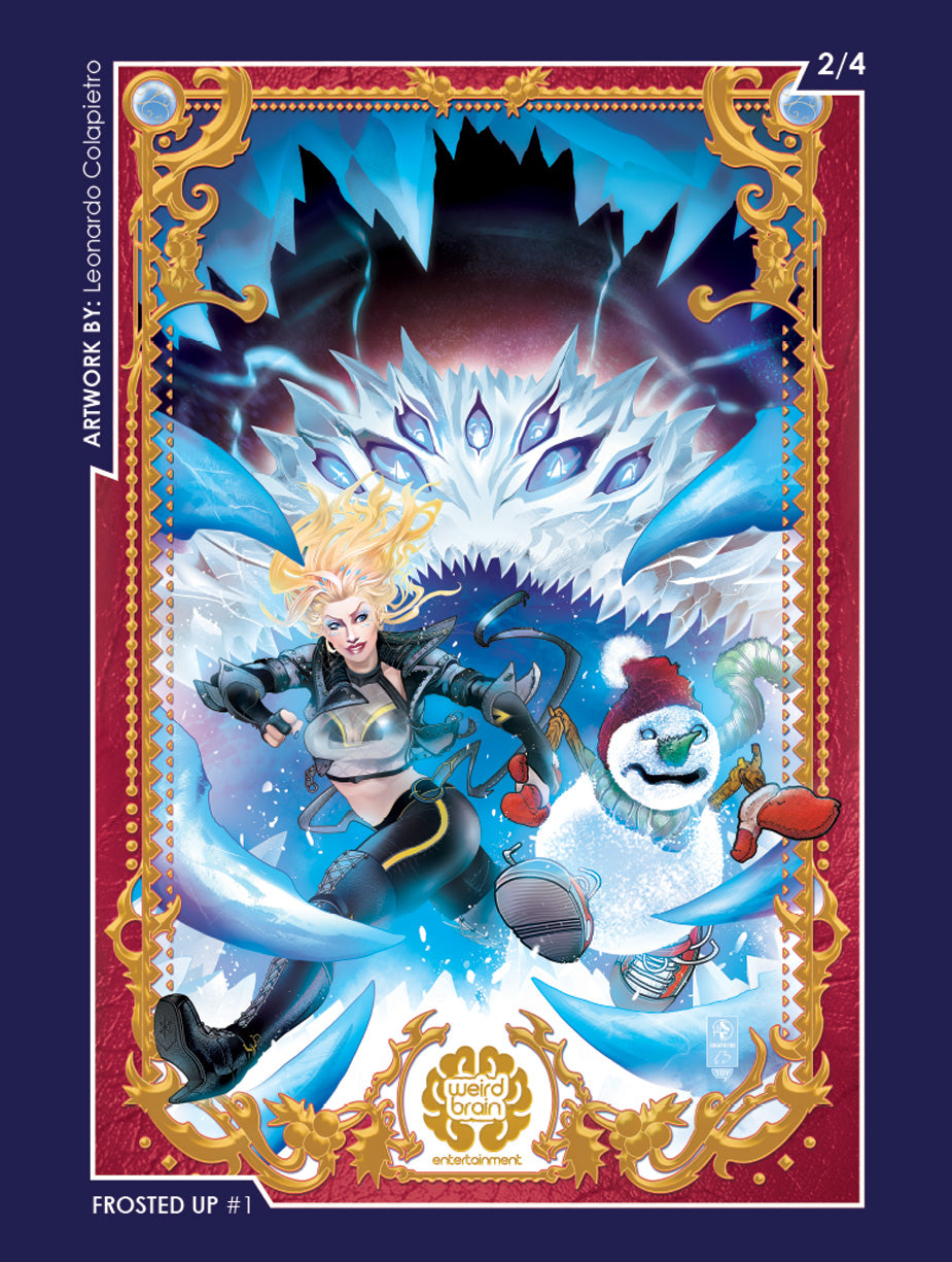 4-Pack of Frosted Up #1 - Collectible Cards