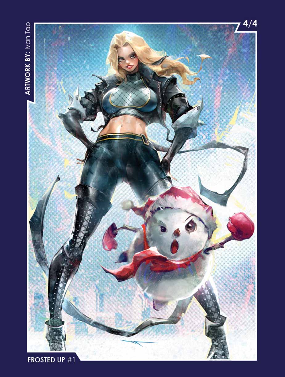 Frosted Up #1 - Cover D + Collectible Card