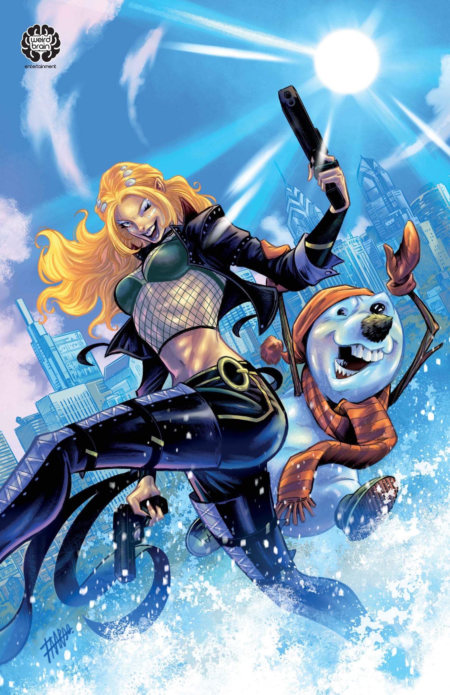 Frosted Up #1 - Cover A - Guillermo Fajardo - 11x17 Art Print