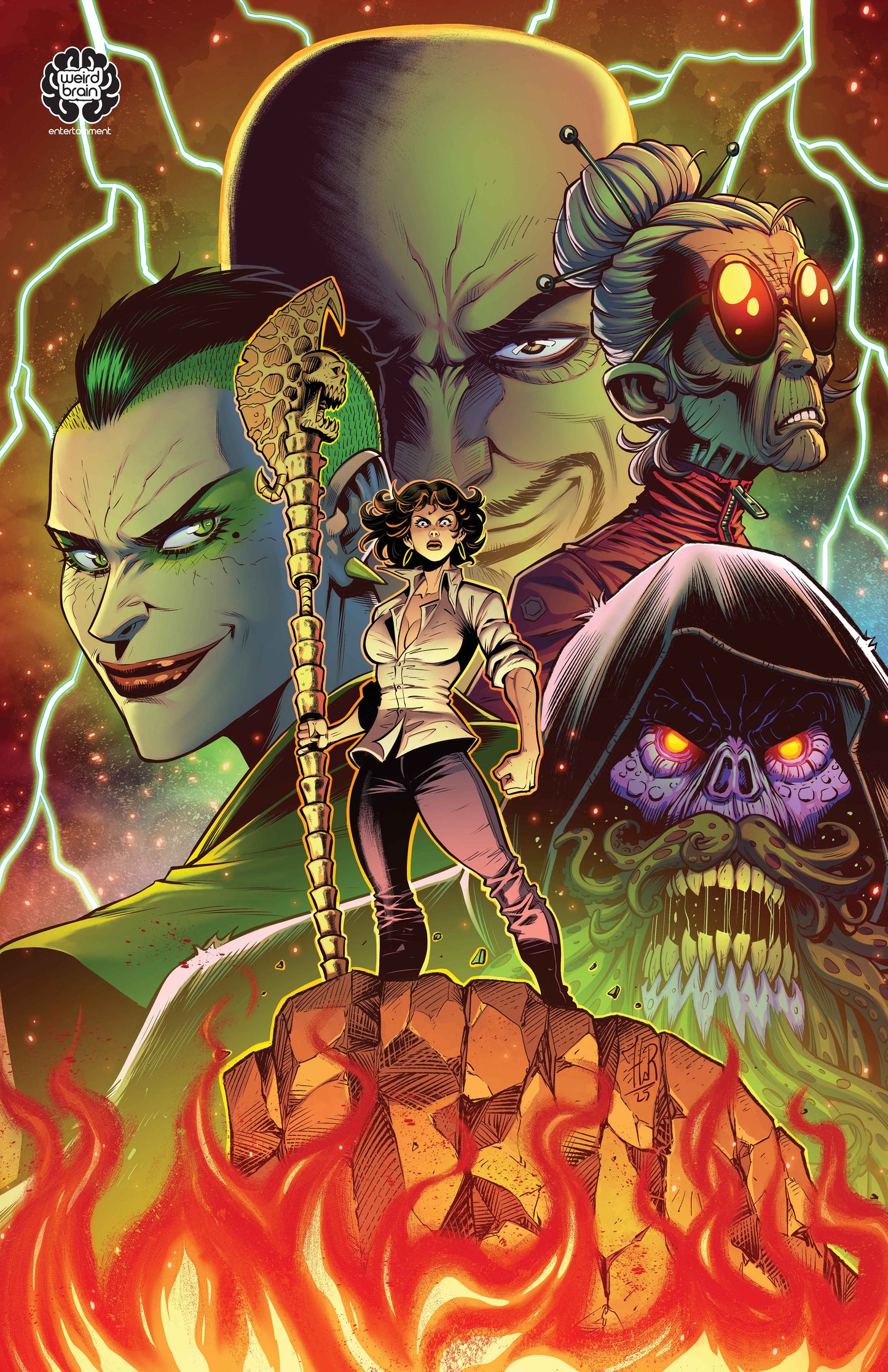 Hell of a Job #2 - Cover A - Jordi Tarragona & David Garcia Cruz - 11x17 Art Print