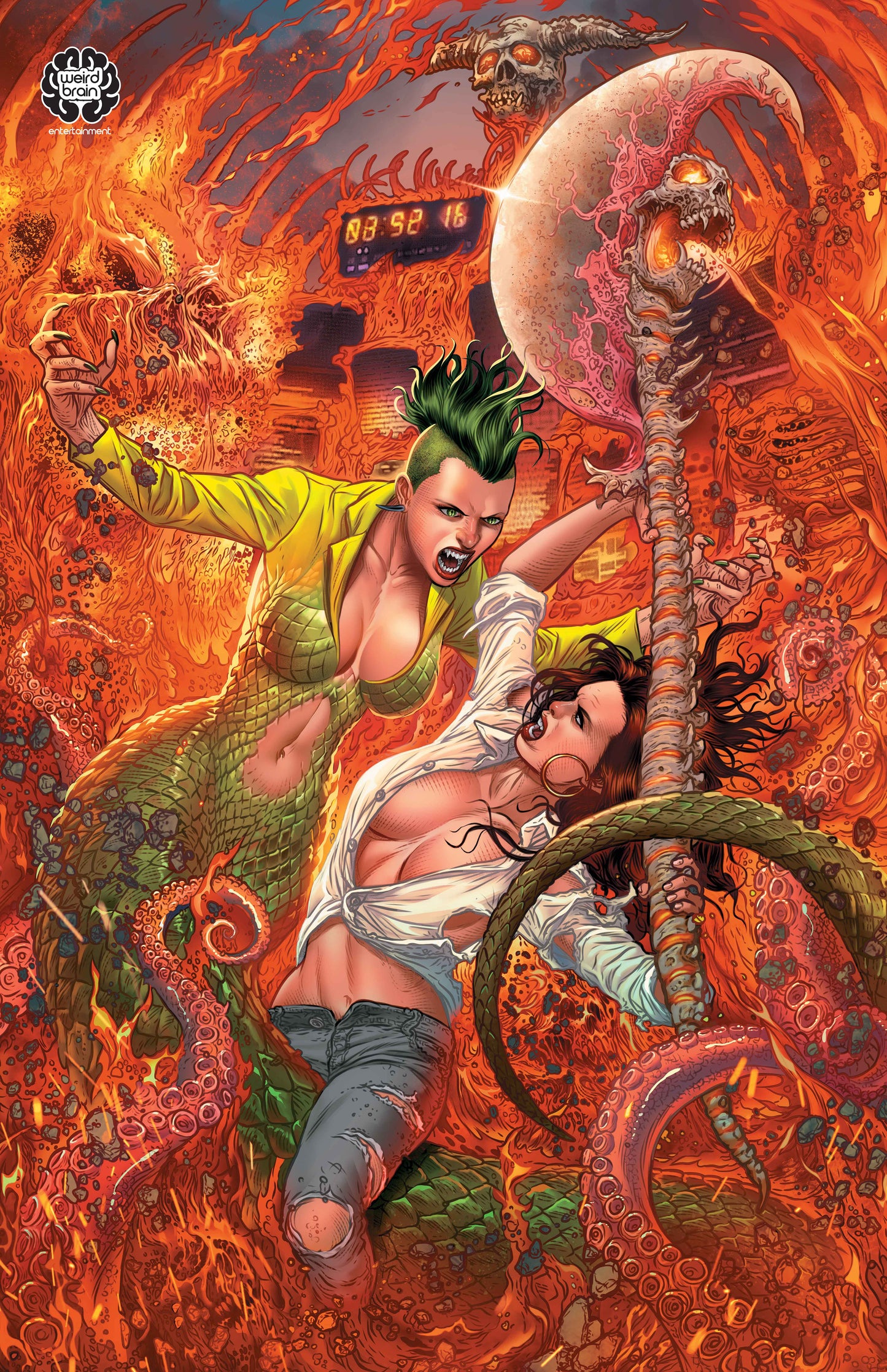 Hell of a Job #2 - Cover B - Juan Jose Ryp & Ceci de la Cruz - 11x17 Art Print