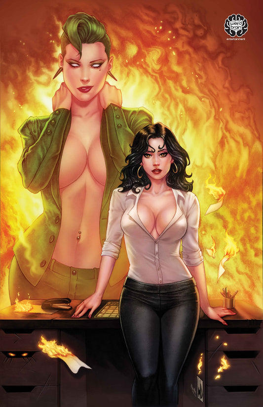 Hell of a Job #2 - Cover S - Michael DiPascale & Ula Mos - 11x17 Art Print