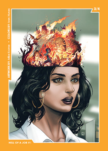 4-Pack of Hell of a Job #1 - Collectible Cards