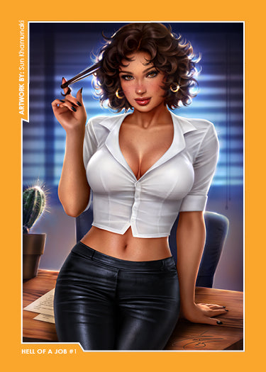 5-Pack of Hell of a Job #1 - Collectible Cards