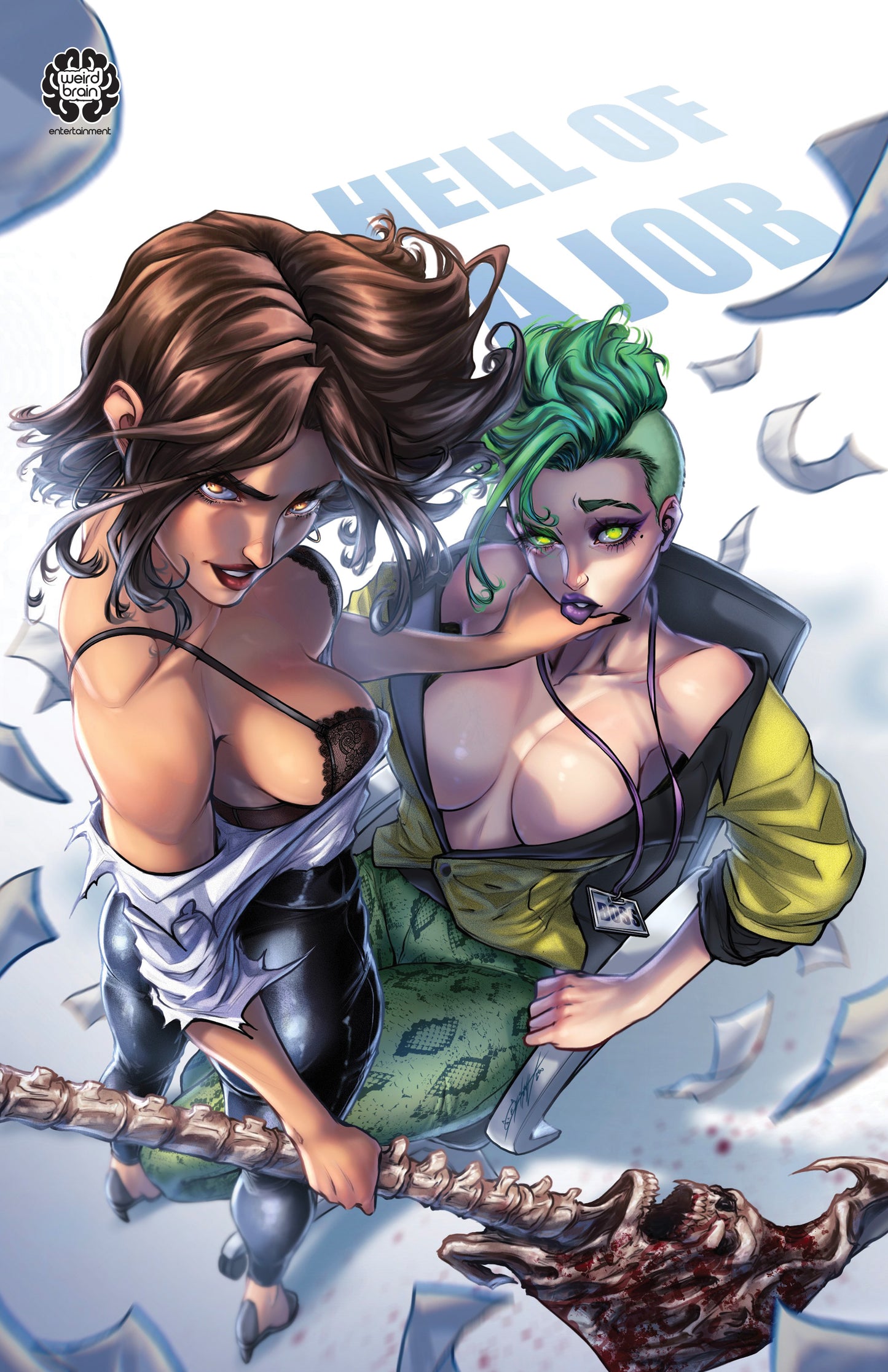 Hell of a Job #2 - Cover N - Drax Gal - 11x17 Art Print