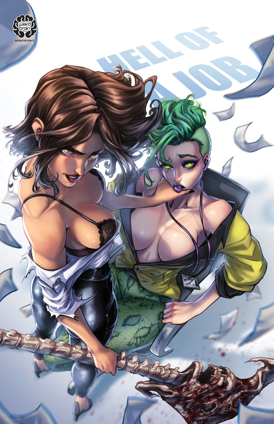 Hell of a Job #2 - Cover N - Drax Gal - 11x17 Art Print