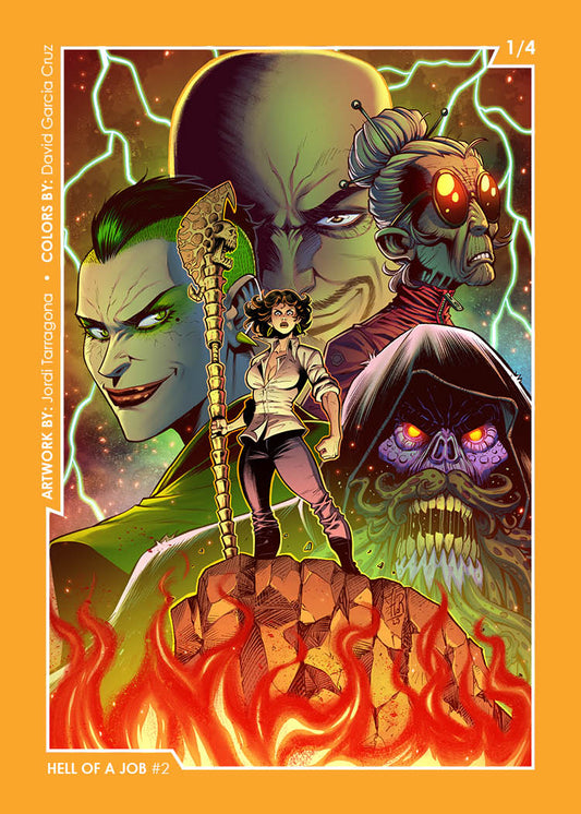 4-Pack of Hell of a Job #2 - Collectible Cards