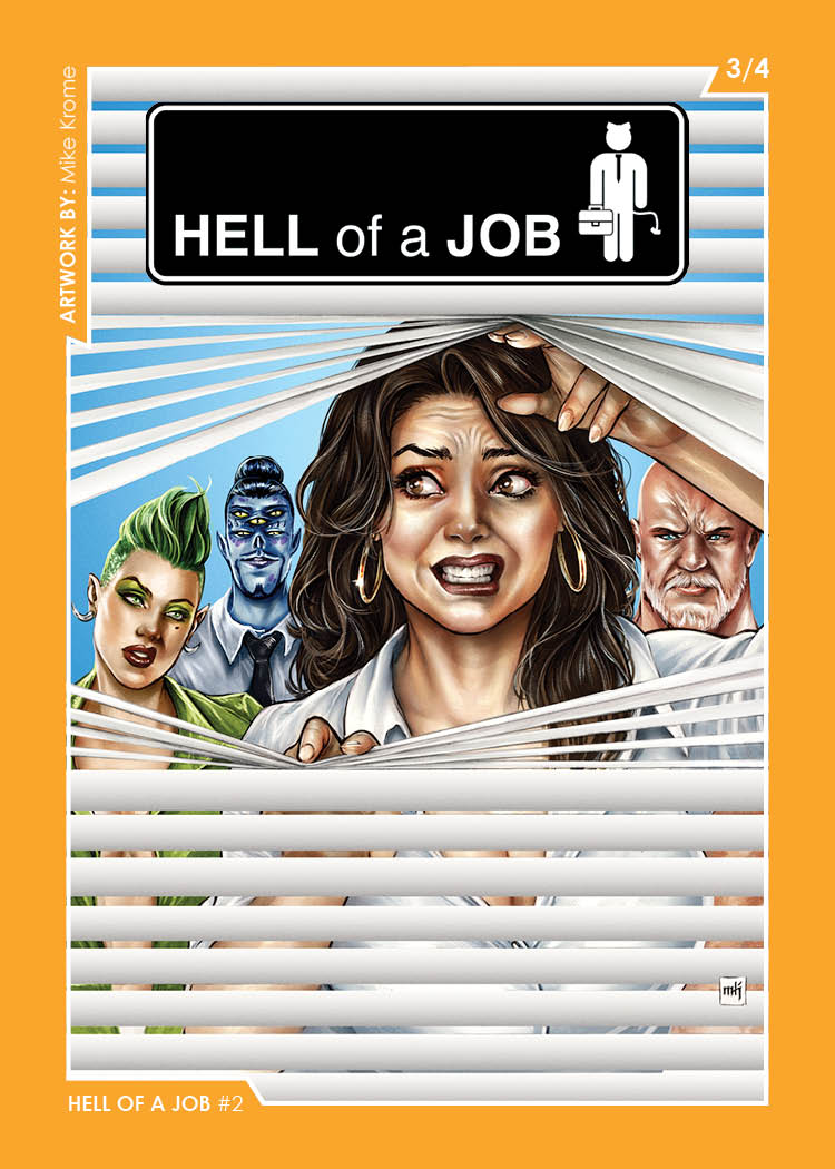 4-Pack of Hell of a Job #2 - Collectible Cards