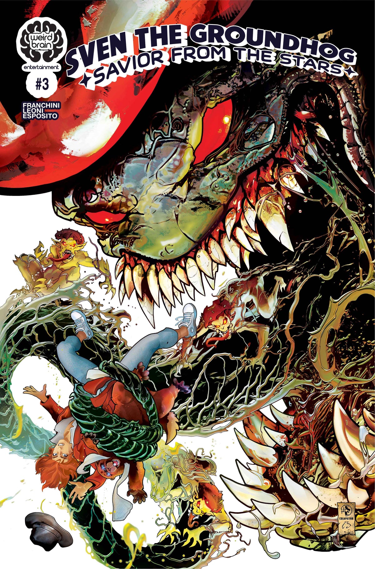 Sven The Groundhog: Savior From the Stars #3 - Cover B