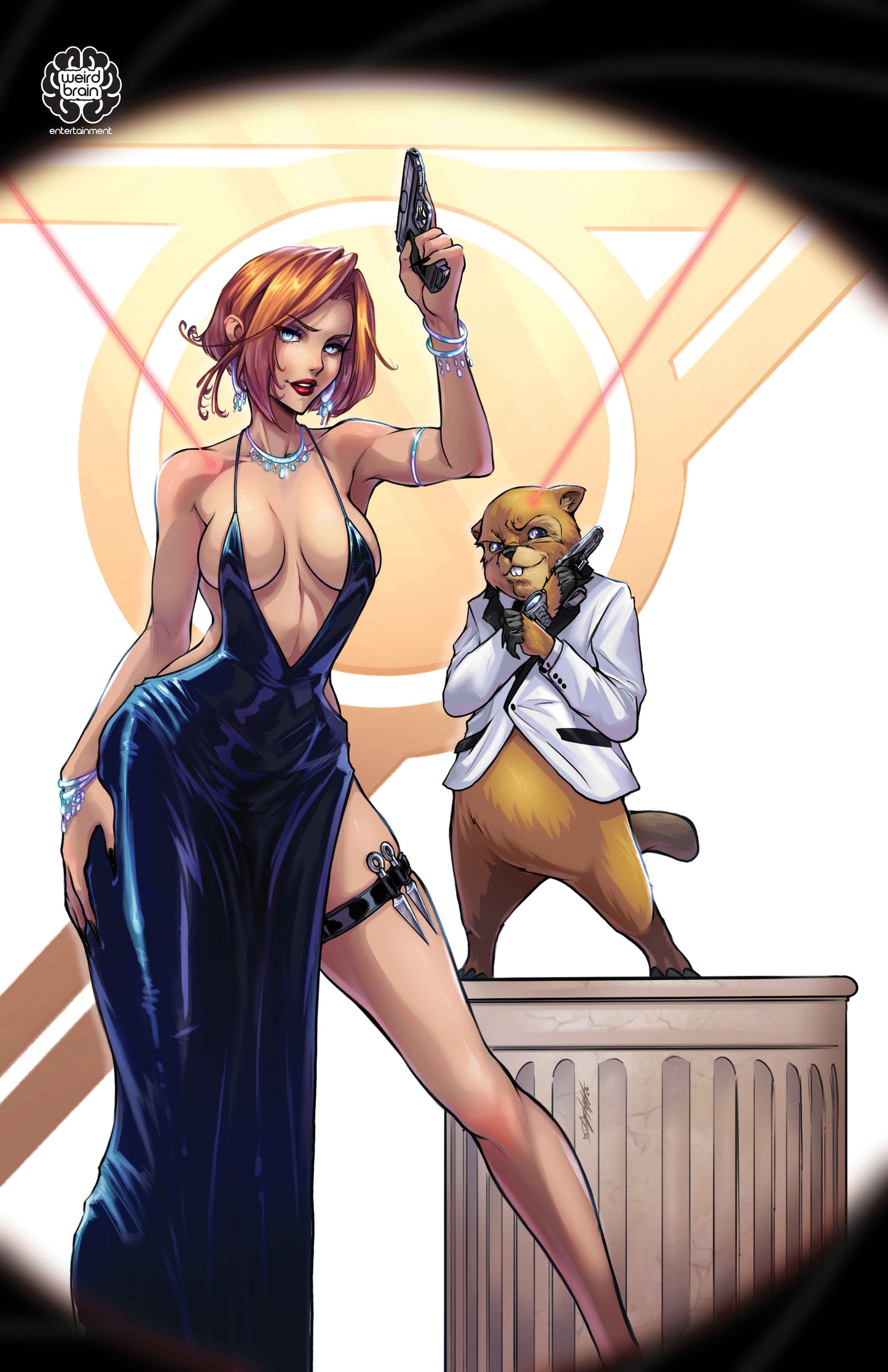 Sven The Groundhog: Savior From the Stars #2 - Cover N - Drax Gal - 11x17 Art Print