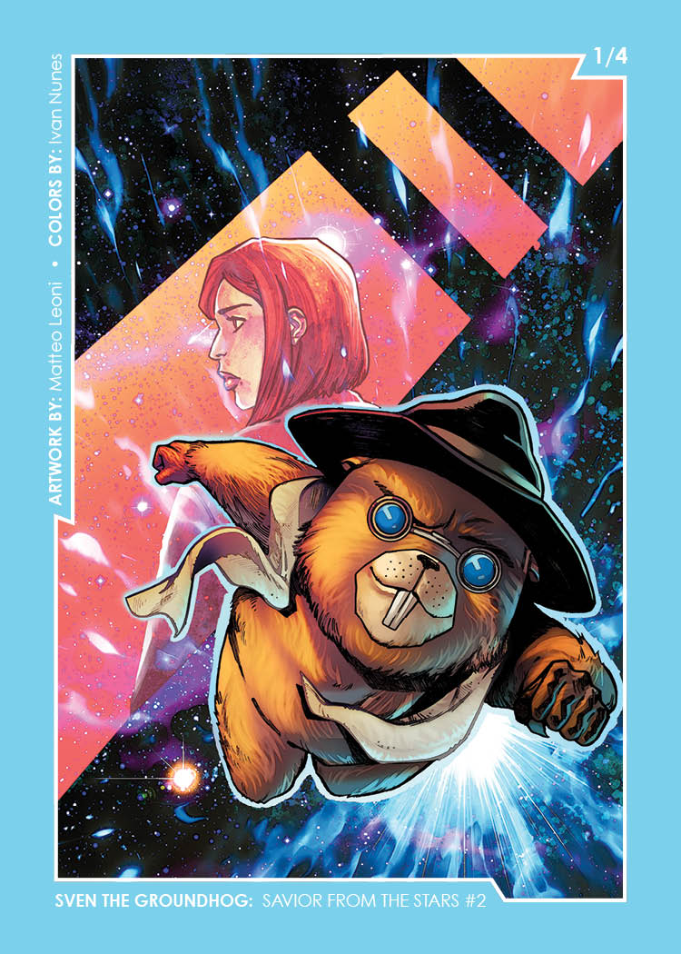 Sven The Groundhog: Savior From the Stars #2 - Cover A + Collectible Card