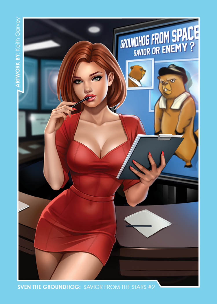 Sven The Groundhog: Savior From the Stars #2 - Collectible Card - Cover H