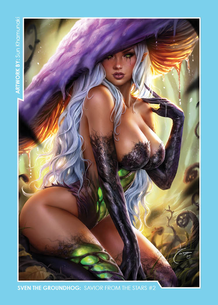 5-Pack of Sven The Groundhog: Savior From the Stars #2 - Collectible Cards