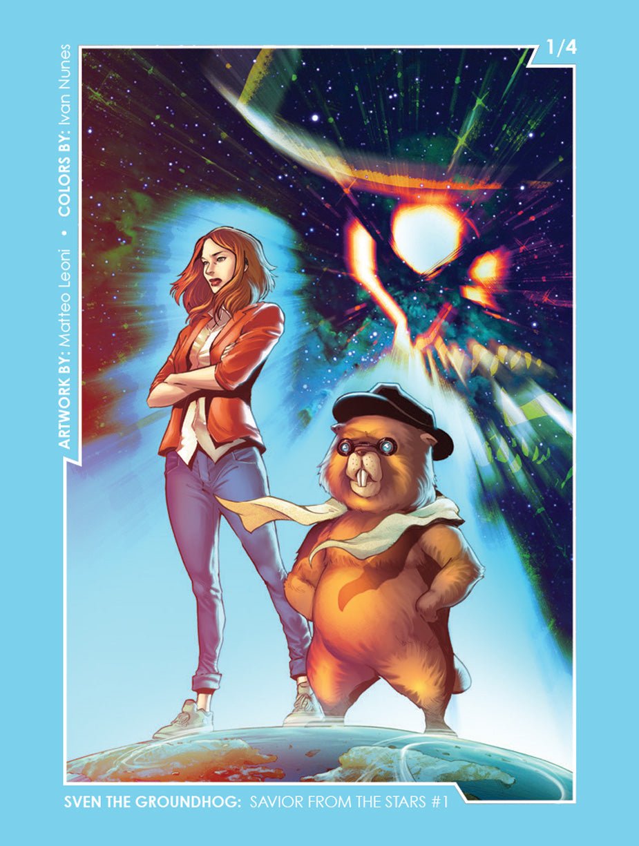 Sven The Groundhog: Savior From the Stars #1 - Collectible Card - Cover A