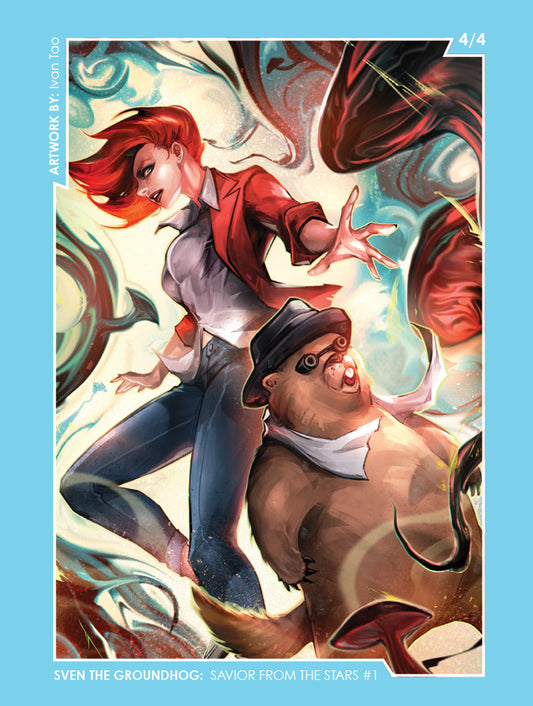 Sven The Groundhog: Savior From the Stars #1 - Collectible Card - Cover D