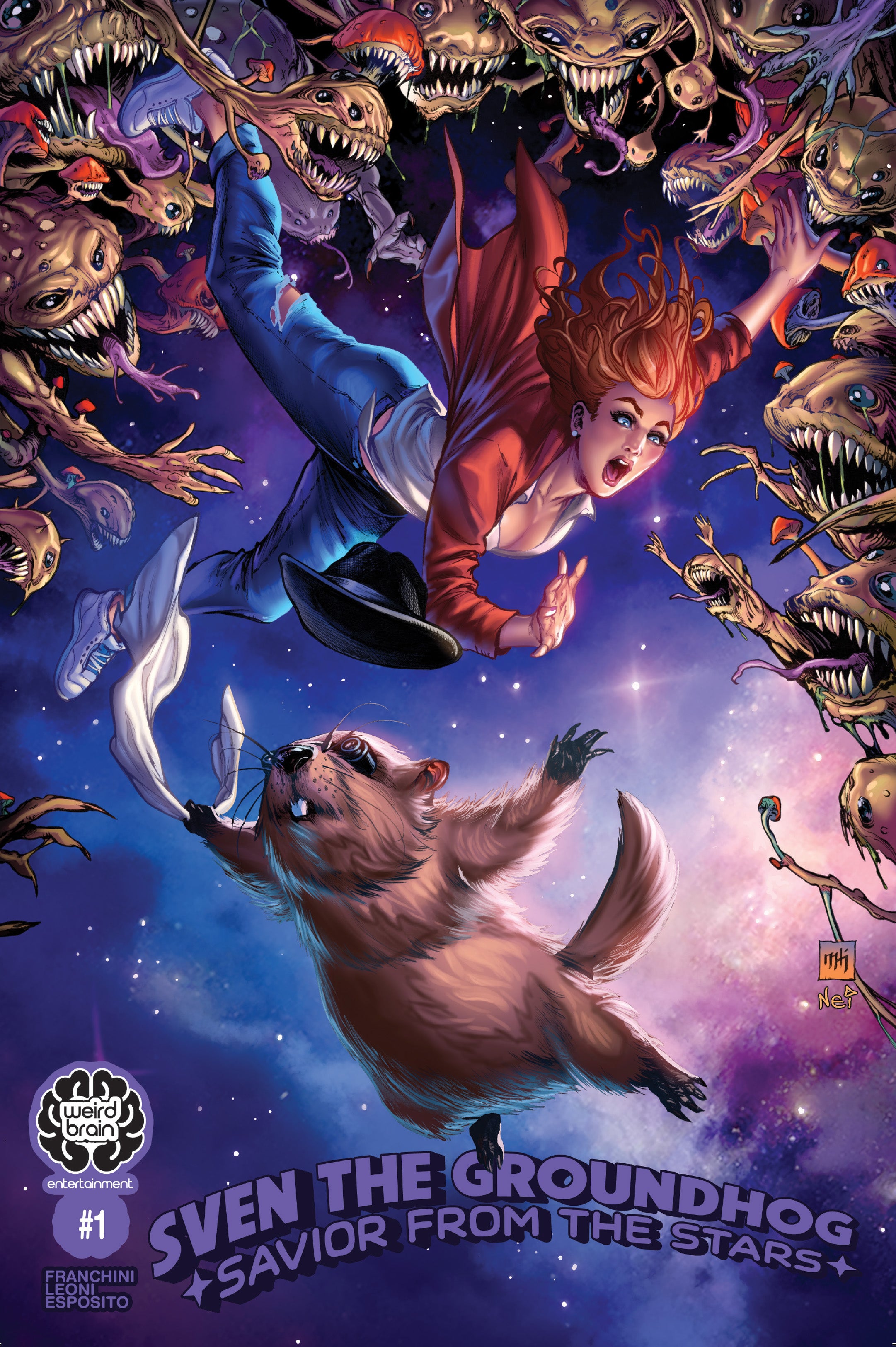 Sven the Groundhog: Savior From the Stars #1 - Cover C – Weird Brain ...